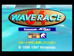 Wave Race 64 - Shindou Edition Title Screen
